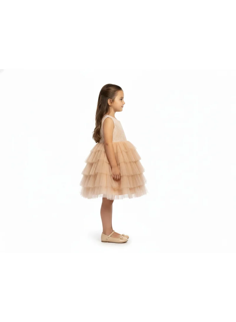 D'Daniela Layered Tulle Dress